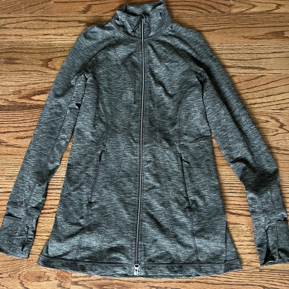 Athleta Women's Gray Full-Zip Jacket